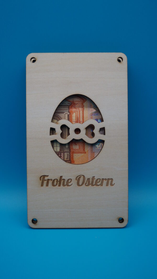 Elegante Oster Geschenkverpackung Geld „Osterei“. Hochwertig, nachhaltig & stilvoll – die perfekte kreative Verpackung für dein Ostergeschenk!