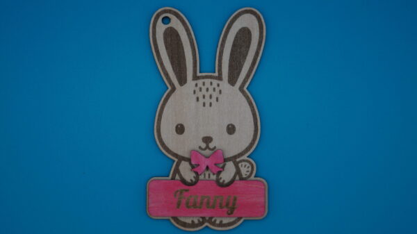 personalierter Geschenkeanhänger Ostern Fanny