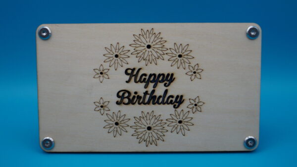 Geldgeschenkhalter "Happy Birthday"