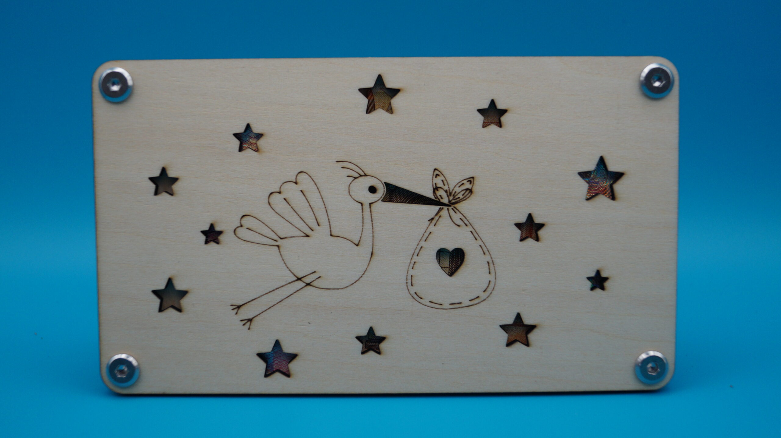 Süße Geschenkidee zur Geburt 👶💰. Holz-Geldhalter „Storch“ – liebevoll gestaltet & nachhaltig. Perfekt für Geldgeschenke zur Geburt oder Babyparty!