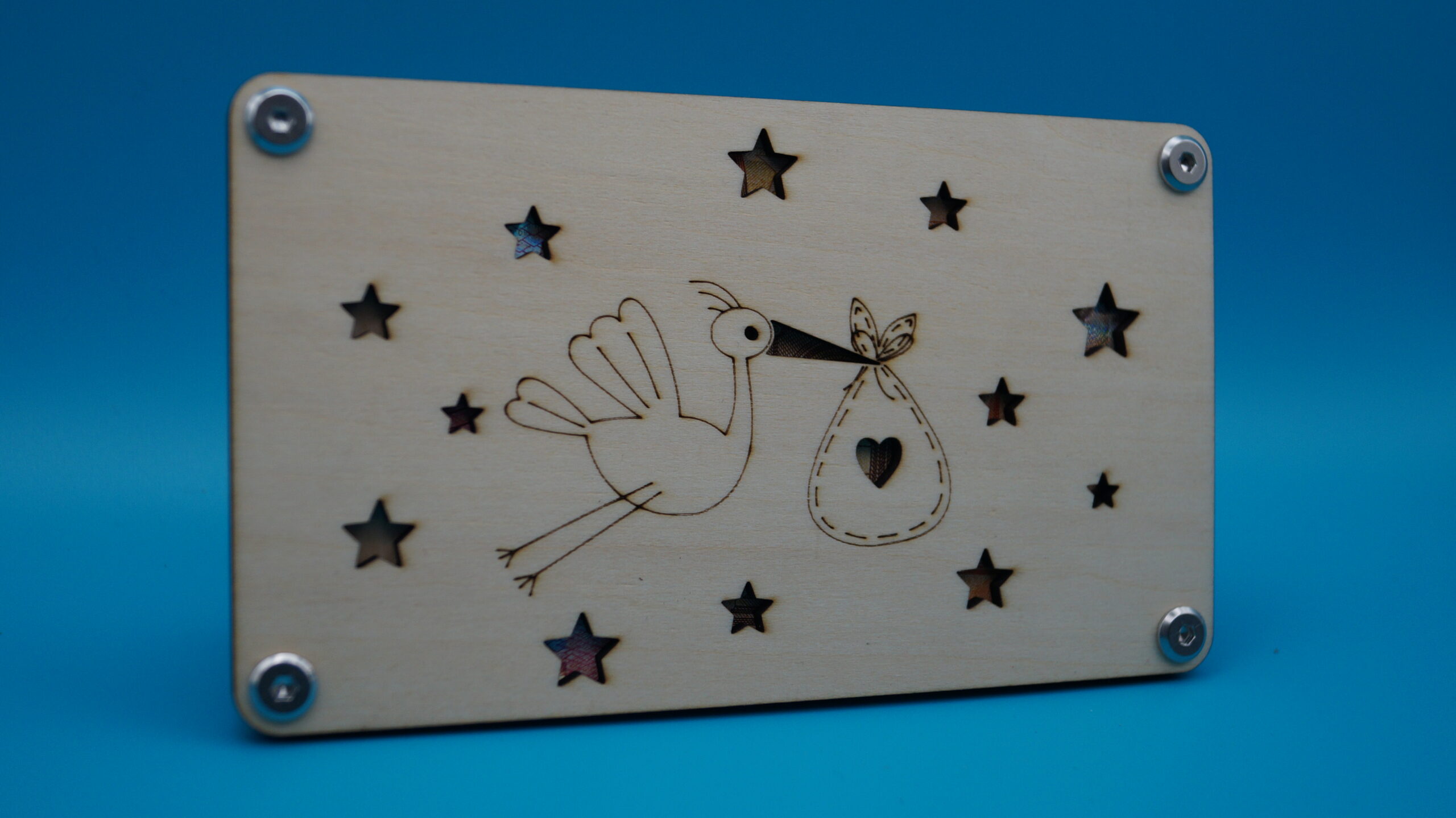 Geldgeschenkhalter "Storch" – Bild 2
