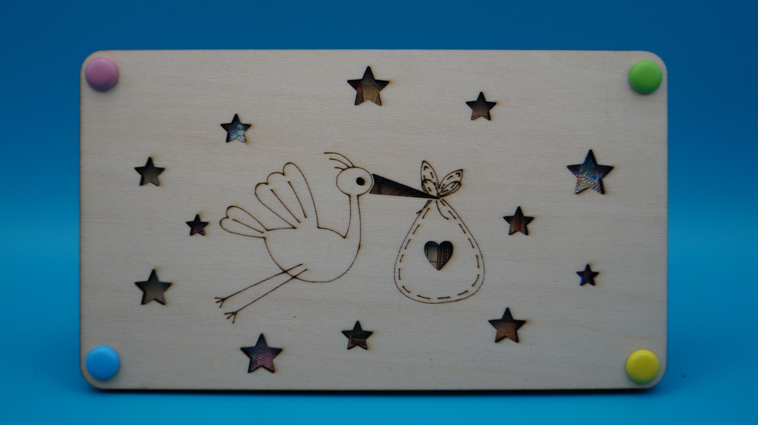 Geldgeschenkhalter "Storch" – Bild 6