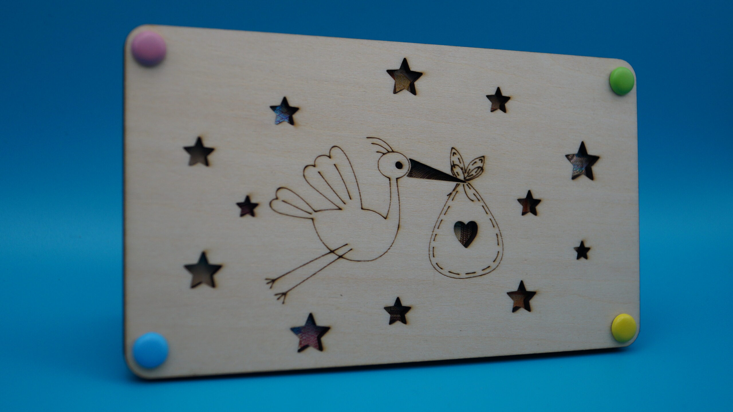 Geldgeschenkhalter "Storch" – Bild 5