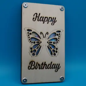 Alternative view of Geldgeschenkhalter "Schmetterling"